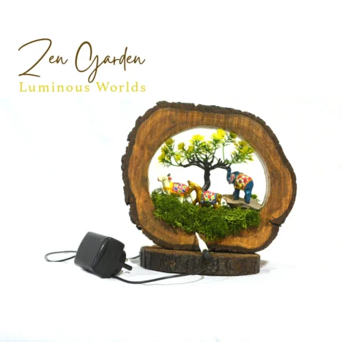 Forest Adventures LED Decor With Stand Zen Garden -Plant Life Decor Shop Forest Adventures 6