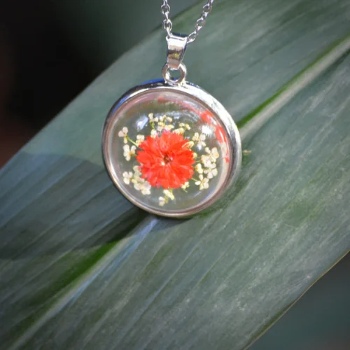 Fragrant Vigour Real Dried Flower Necklace -Plant Life Decor Shop Fragrant Vigour 1