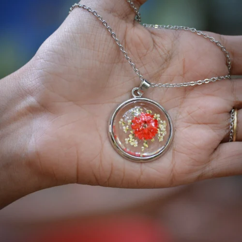 Fragrant Vigour Real Dried Flower Necklace -Plant Life Decor Shop Fragrant Vigour 4