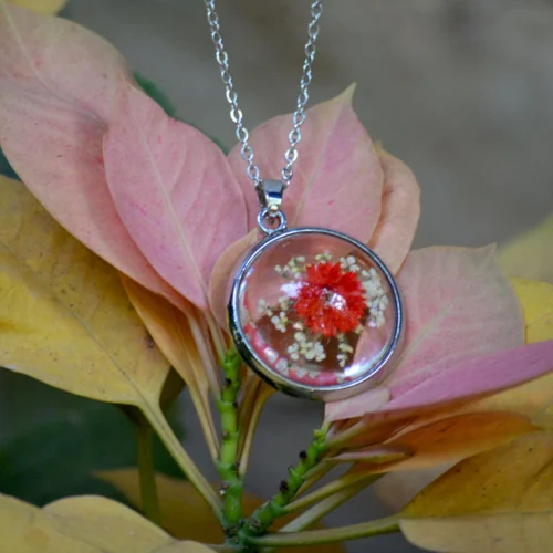 Fragrant Vigour Real Dried Flower Necklace -Plant Life Decor Shop Fragrant Vigour 6