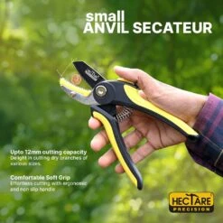 Hectare Precision Garden Pruning Secateur | Anvil Pruner | Plant Cutter For Home Garden| Ideal Cutting Capacity Upto 12mm -Plant Life Decor Shop Frame2