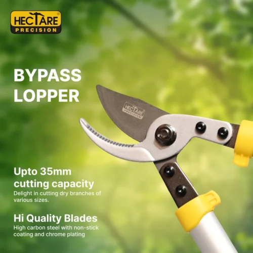 Hectare Precision Bypass Lopper | Heavy Duty Tree Branch Cutter | 35 Mm Cutting Capacity Tree Trimmer