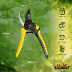 Hectare Precision Garden Pruning Secateur | Bypass Pruner | Plant Cutter For Home Garden | Ideal Cutting Capacity Upto 20 Mm 14 Hectare Precision Garden Pruning Secateur | Bypass Pruner | Plant Cutter For Home Garden | Ideal Cutting Capacity Upto 20 Mm -Plant Life Decor Shop Frame3 3