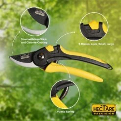 Hectare Precision Garden Pruning Secateur | Bypass Pruner | Plant Cutter For Home Garden | Ideal Cutting Capacity Upto 20 Mm 13 Hectare Precision Garden Pruning Secateur | Bypass Pruner | Plant Cutter For Home Garden | Ideal Cutting Capacity Upto 20 Mm -Plant Life Decor Shop Frame4 3