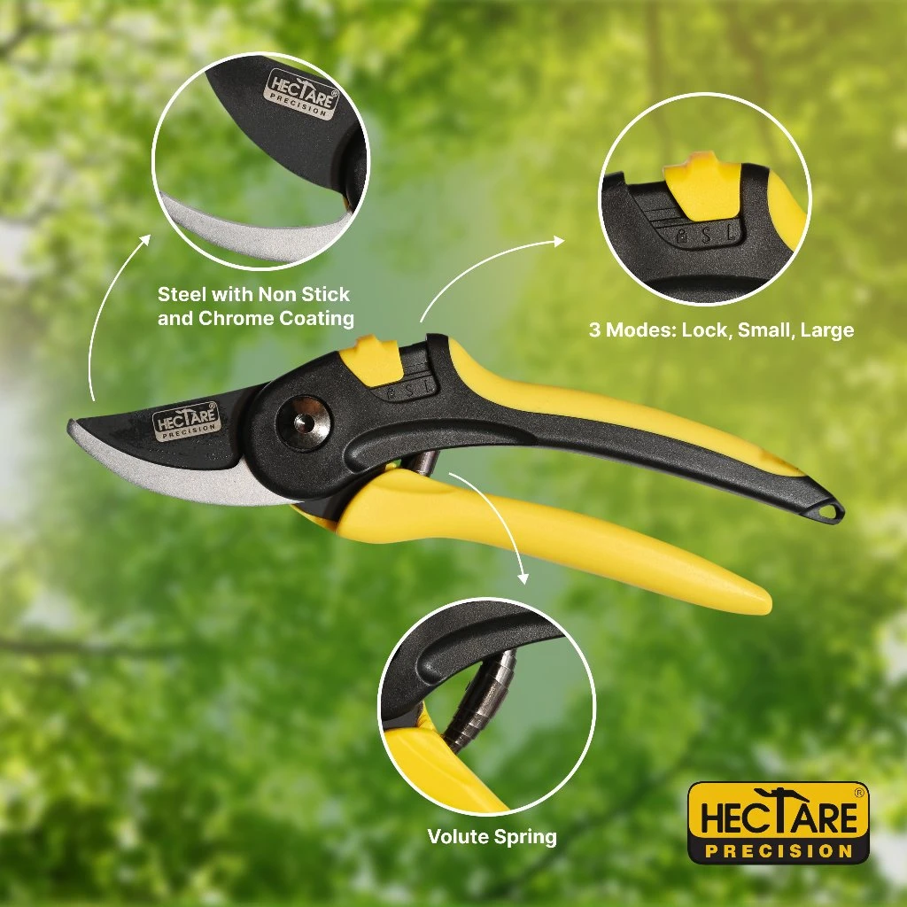 Hectare Precision Garden Pruning Secateur | Bypass Pruner | Plant Cutter For Home Garden | Ideal Cutting Capacity Upto 20 Mm 6 Hectare Precision Garden Pruning Secateur | Bypass Pruner | Plant Cutter For Home Garden | Ideal Cutting Capacity Upto 20 Mm - Image 6
