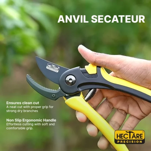 Hectare Precision Garden Pruning Secateur| Anvil Pruner | Plant Cutter For Home Garden | Ideal Cutting Capacity Upto 20 Mm -Plant Life Decor Shop Frame5 2