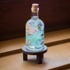 Frolicking Blues Preserved Flower Tabletop -Plant Life Decor Shop FrolickingBlues 6