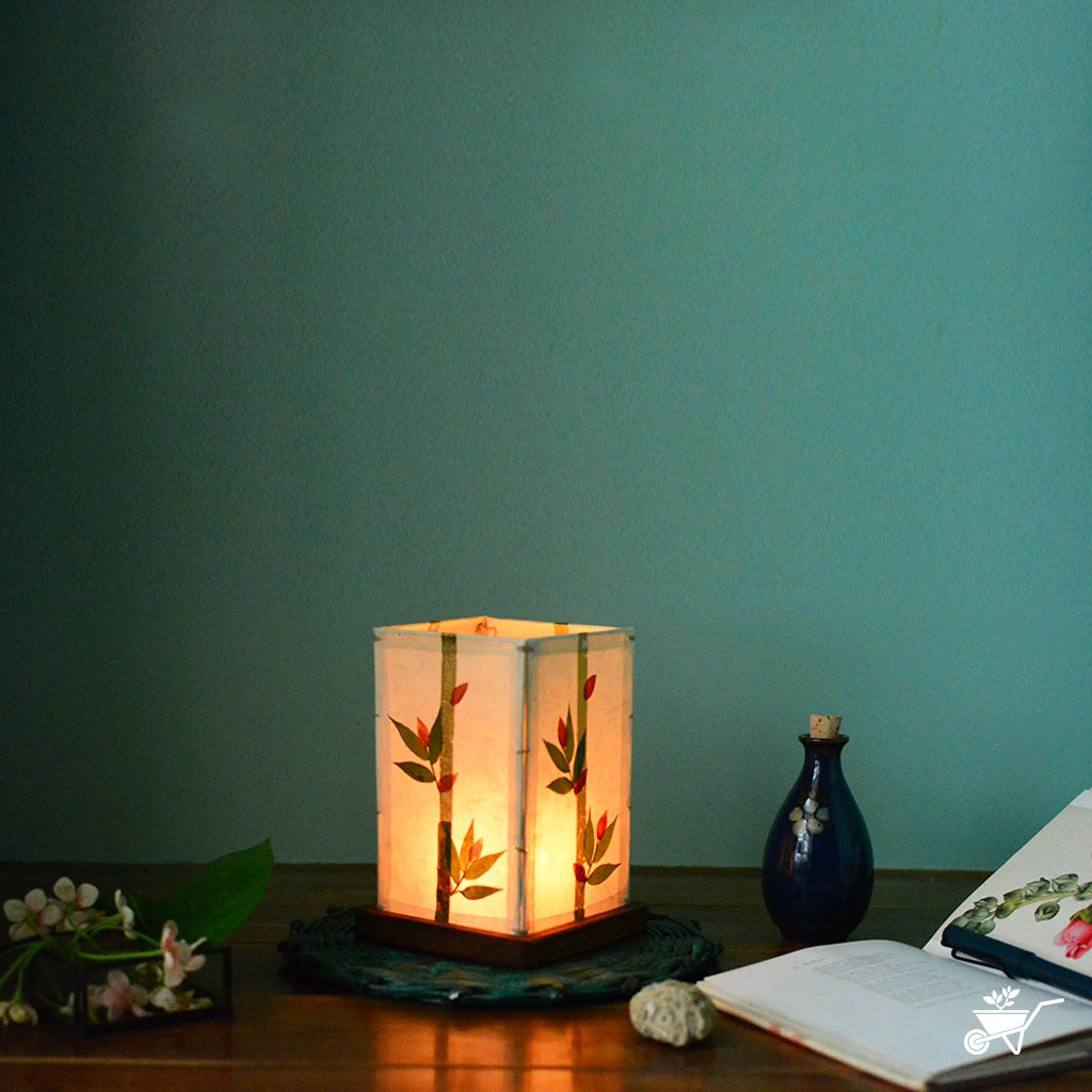 Furtive Posy Pressed Flower Candleshade 2 Furtive Posy Pressed Flower Candleshade - Image 2