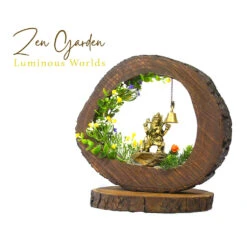 Ganesh Abode LED Decor With Stand Zen Garden -Plant Life Decor Shop Ganesh Abode 6