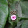 Giggle And Hoot Real Dried Flower Necklace
