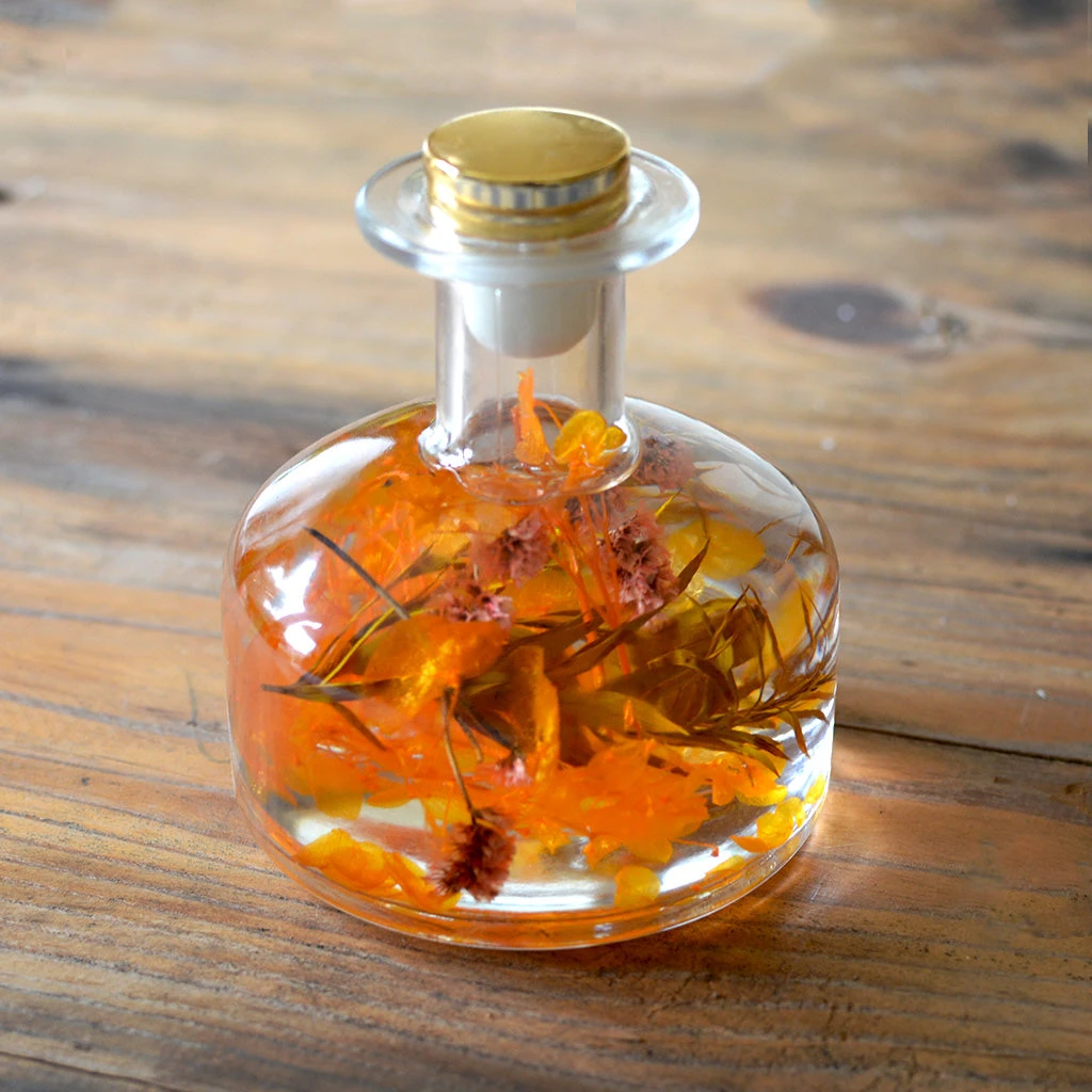 Golden Poppy Preserved Flower Tabletop 1 Golden Poppy Preserved Flower Tabletop