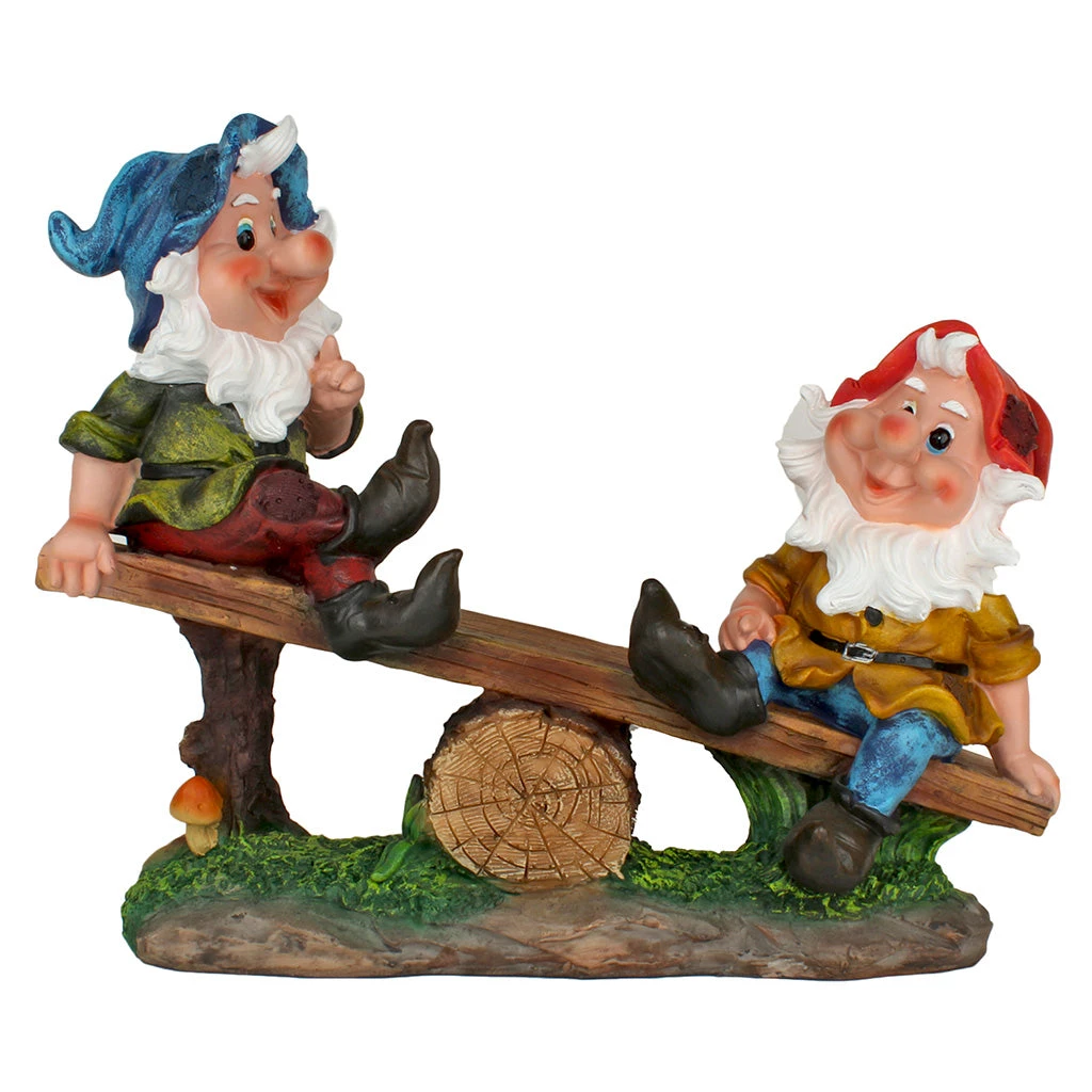 Gnomes On See-Saw Decor 1 Gnomes On See-Saw Decor