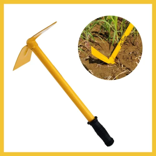 Hectare Heavy Duty Gardening 2 Prong Hand Hoe -Plant Life Decor Shop HandHoe2in1 2