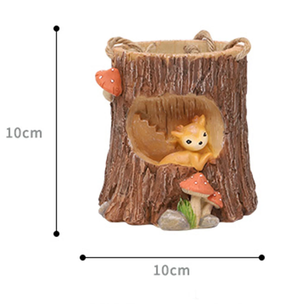 Deer Starring Outside Window Hanging Resin Succulent Pot 3 Deer Starring Outside Window Hanging Resin Succulent Pot - Image 3