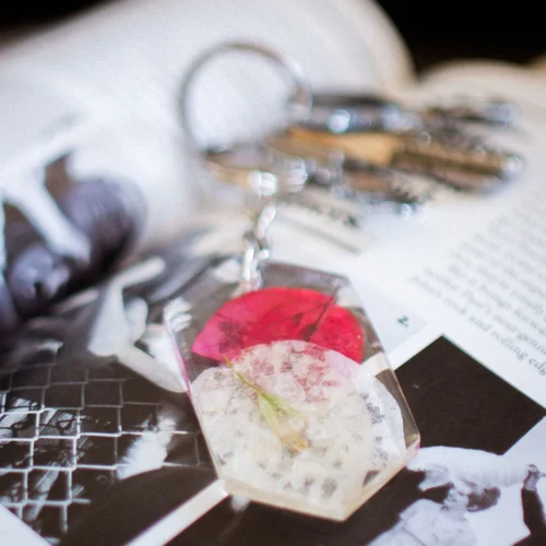 Hexagonal Fusion Keychain 5 Hexagonal Fusion Keychain -Plant Life Decor Shop Hexagonal blend 3