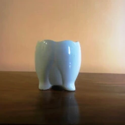 Sacred Lotus Ceramic Planter -Plant Life Decor Shop IMG 2586