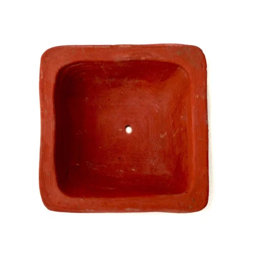 Set Of 3 Medium Conical Lined Terracotta Pot -Plant Life Decor Shop Lined Conical 3