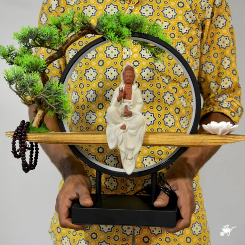 Meditating In Nature LED Decor Incense Burner Zen Garden 14 Meditating In Nature LED Decor Incense Burner Zen Garden -Plant Life Decor Shop Meditating In Nature 12