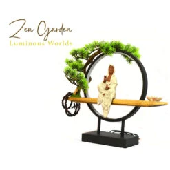 Meditating In Nature LED Decor Incense Burner Zen Garden -Plant Life Decor Shop Meditating In Nature 14