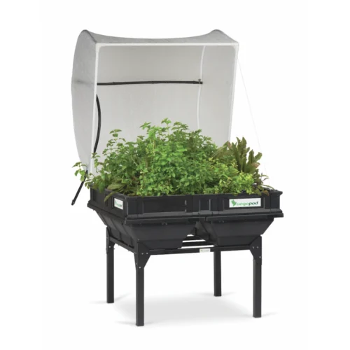 Medium Raised Garden Bed With Garden Cover