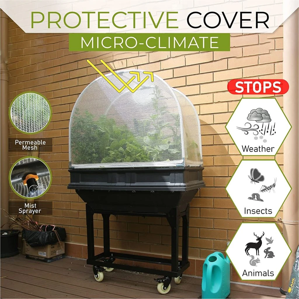 Small Raised Garden Bed With Garden Cover 5 Small Raised Garden Bed With Garden Cover - Image 5