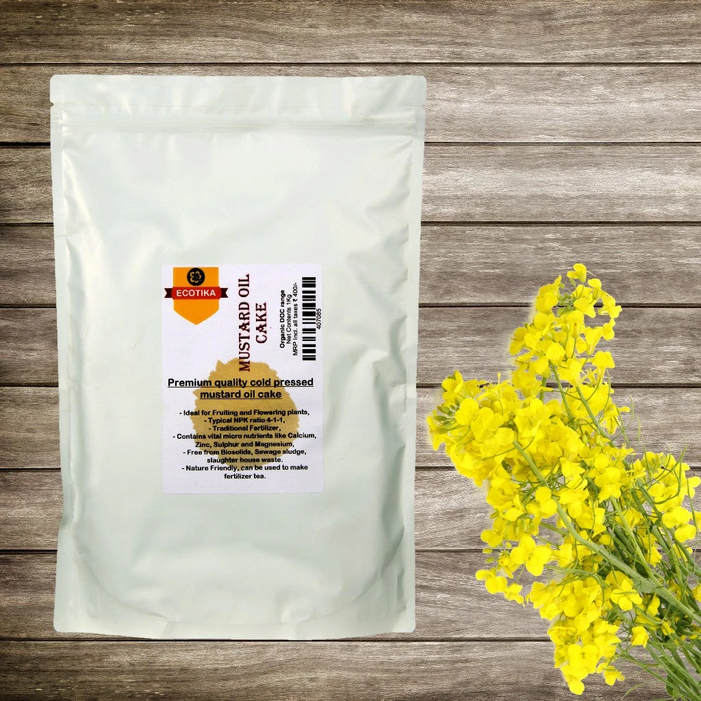 Mustard Cake – Organic Nitrogen-Rich Fertilizer For Vegetables, Flowers & Leafy Growth 1 Mustard Cake – Organic Nitrogen-Rich Fertilizer For Vegetables, Flowers & Leafy Growth