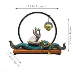 Mystical Mudra LED Decor Incense Burner Zen Garden -Plant Life Decor Shop Mystical Mudra 7