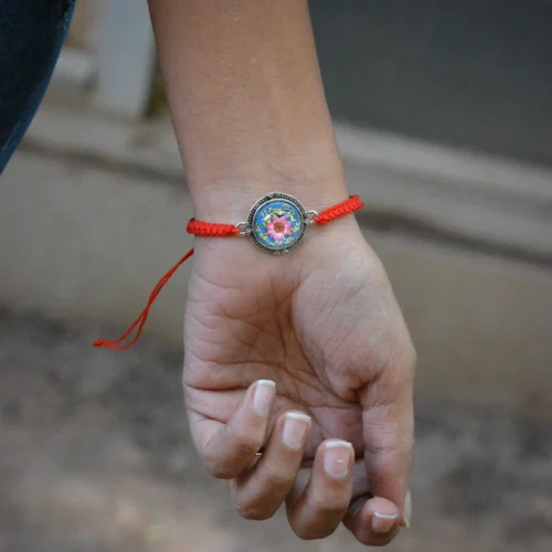 Nature's Tricks Real Dried Flower Bracelet -Plant Life Decor Shop Nature s tricks 3