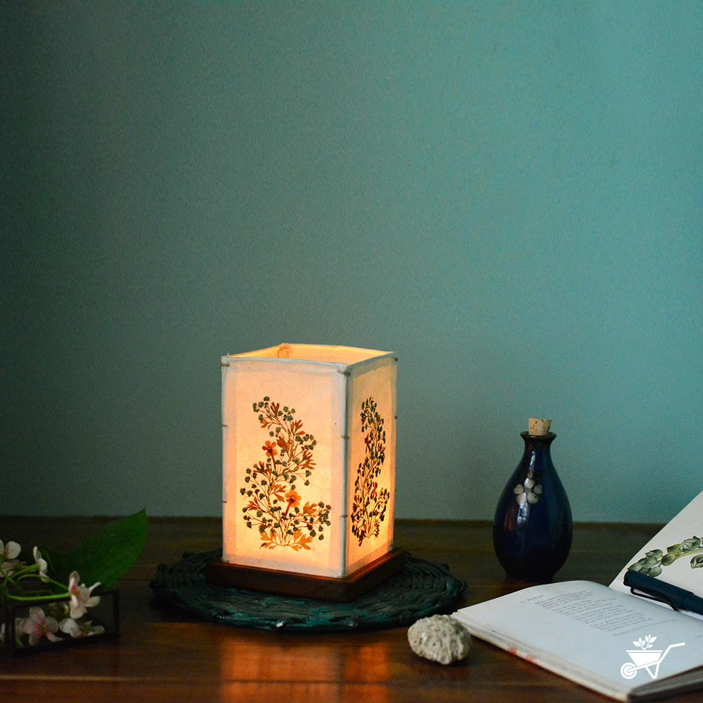 Nimble Umbrage Pressed Flower Candleshade 2 Nimble Umbrage Pressed Flower Candleshade - Image 2