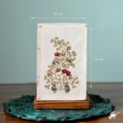 Nimble Umbrage Pressed Flower Candleshade 6 Nimble Umbrage Pressed Flower Candleshade -Plant Life Decor Shop Nimble Umbrage 3