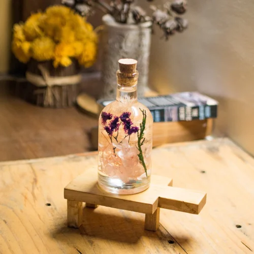 Peachy Peep Preserved Flower Tabletop -Plant Life Decor Shop Peachy Peep 4