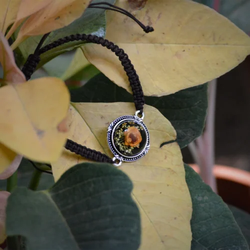 Precious Possession Real Dried Flower Bracelet 8 Precious Possession Real Dried Flower Bracelet -Plant Life Decor Shop Precious Possesion 2