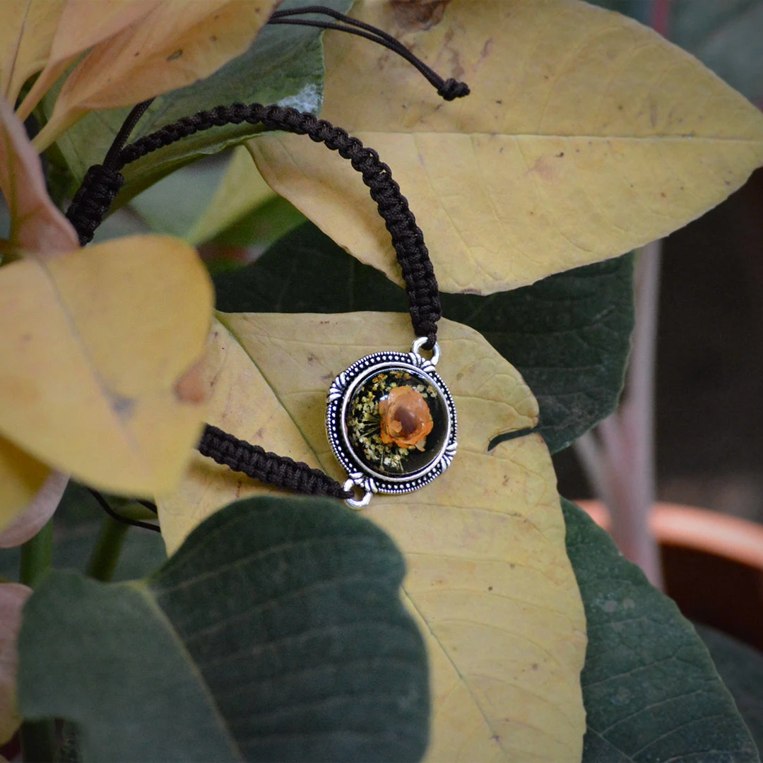 Precious Possession Real Dried Flower Bracelet 3 Precious Possession Real Dried Flower Bracelet - Image 3