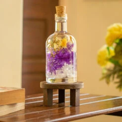 Precious Purple Preserved Flower Tabletop -Plant Life Decor Shop Precious purple 3