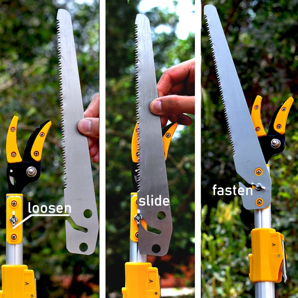 Hectare Telescopic Long Reach Cut And Hold Pruner And Fruit Picker With Saw 6 Hectare Telescopic Long Reach Cut And Hold Pruner And Fruit Picker With Saw - Image 6