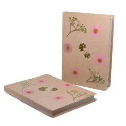 Reflecting Daisies Pressed Flower Diary -Plant Life Decor Shop Reflecting Daisies 4