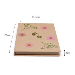 Reflecting Daisies Pressed Flower Diary -Plant Life Decor Shop Reflecting Daisies 5