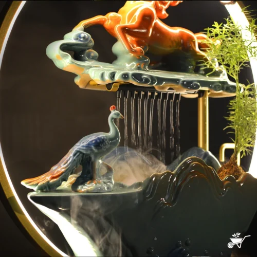 Regal Symphony Water Fountain LED Decor Zen Garden 11 Regal Symphony Water Fountain LED Decor Zen Garden -Plant Life Decor Shop Regal Symphony Fountain 7