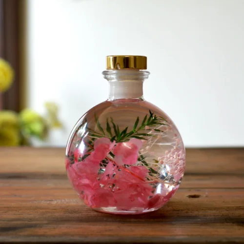 Rosy Twilight Preserved Flower Tabletop