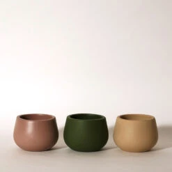 Set Of 3 Misa Terracotta Pot