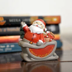 Miniature Santa In Sleigh – Festive Decor For Fairy Gardens & Gifts 6 Miniature Santa In Sleigh – Festive Decor For Fairy Gardens & Gifts -Plant Life Decor Shop Santa on Sleigh 3