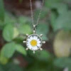 Serene Voyage Real Dried Flower Necklace