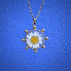 Serene Voyage Real Dried Flower Necklace -Plant Life Decor Shop Serene Voyage 2