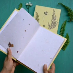 Something About Ferns Pressed Flower Diary -Plant Life Decor Shop Something about Ferns 3