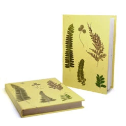Something About Ferns Pressed Flower Diary -Plant Life Decor Shop Something about Ferns 4