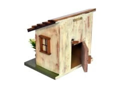 Cute House Wooden Bird Nest 7 Cute House Wooden Bird Nest -Plant Life Decor Shop TWN BH 002 5