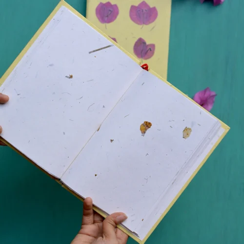 Tessellated Bougainvillea Pressed Flower Diary -Plant Life Decor Shop Tessellated Bougainvillea 3