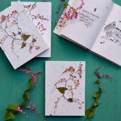 Twirling Honolulu Pressed Flower Diary