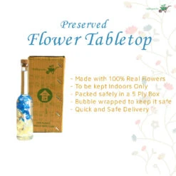 Unfurled Camo Preserved Flower Tabletop -Plant Life Decor Shop Unfurled camo 4