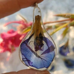 Conspicuous Peaflower Real Dried Flower Necklace -Plant Life Decor Shop Untitleddesign 3